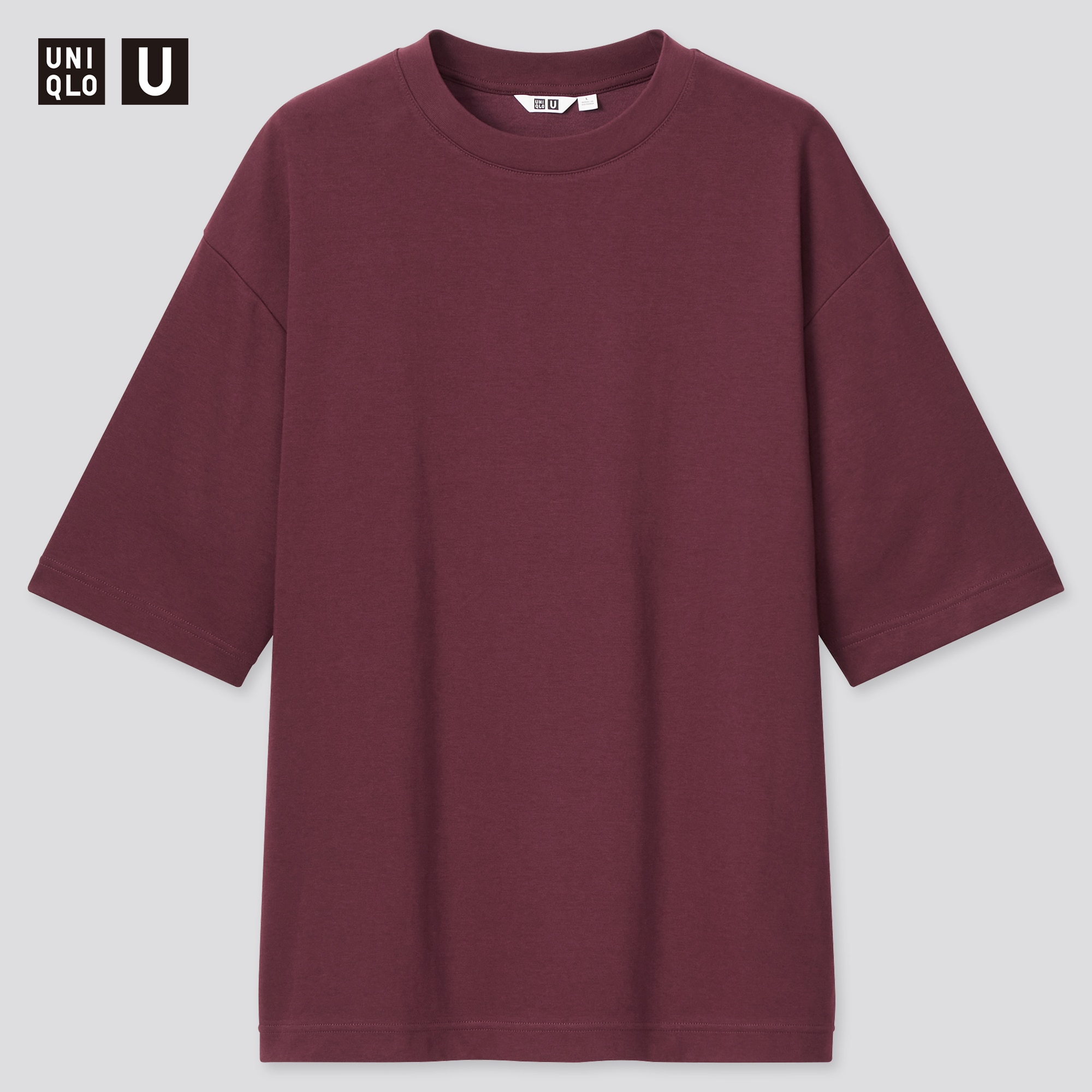 T-shirt oversize uni noir - Uncontrolled® - 100% coton.