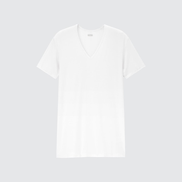HEATTECH V-Neck Short-Sleeve T-Shirt | UNIQLO US