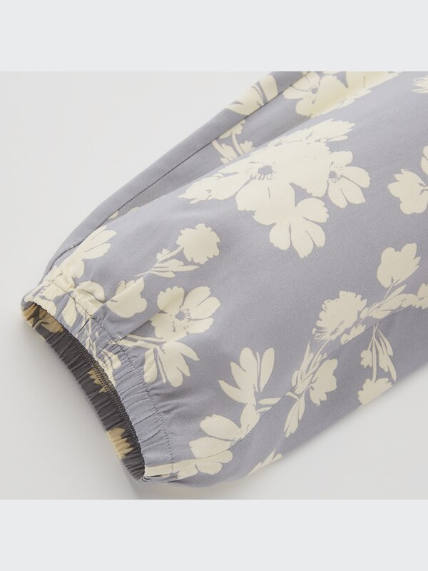 Printed Drape Jogger Pants