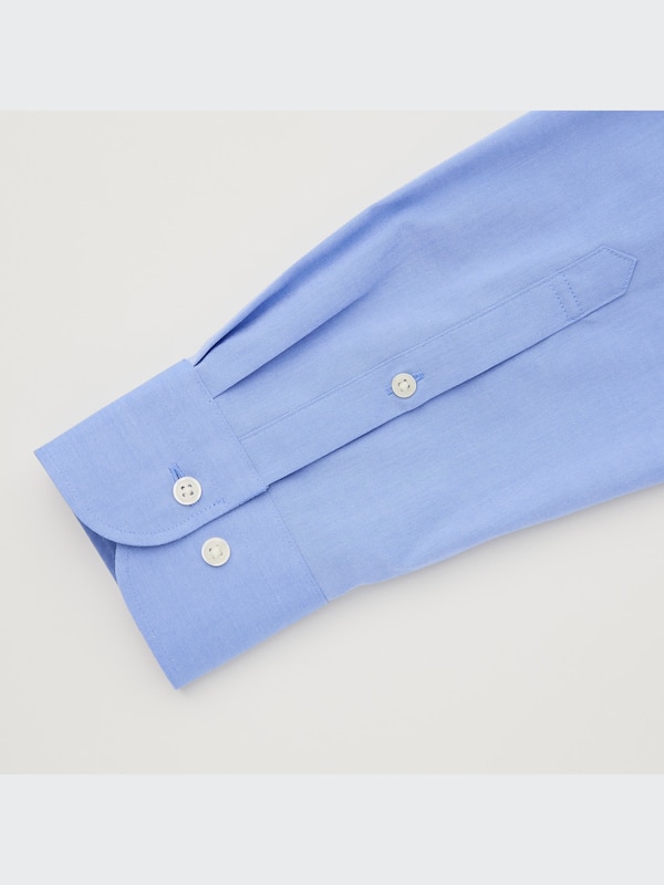Easy Care Stretch Slim-Fit Long-Sleeve Shirt