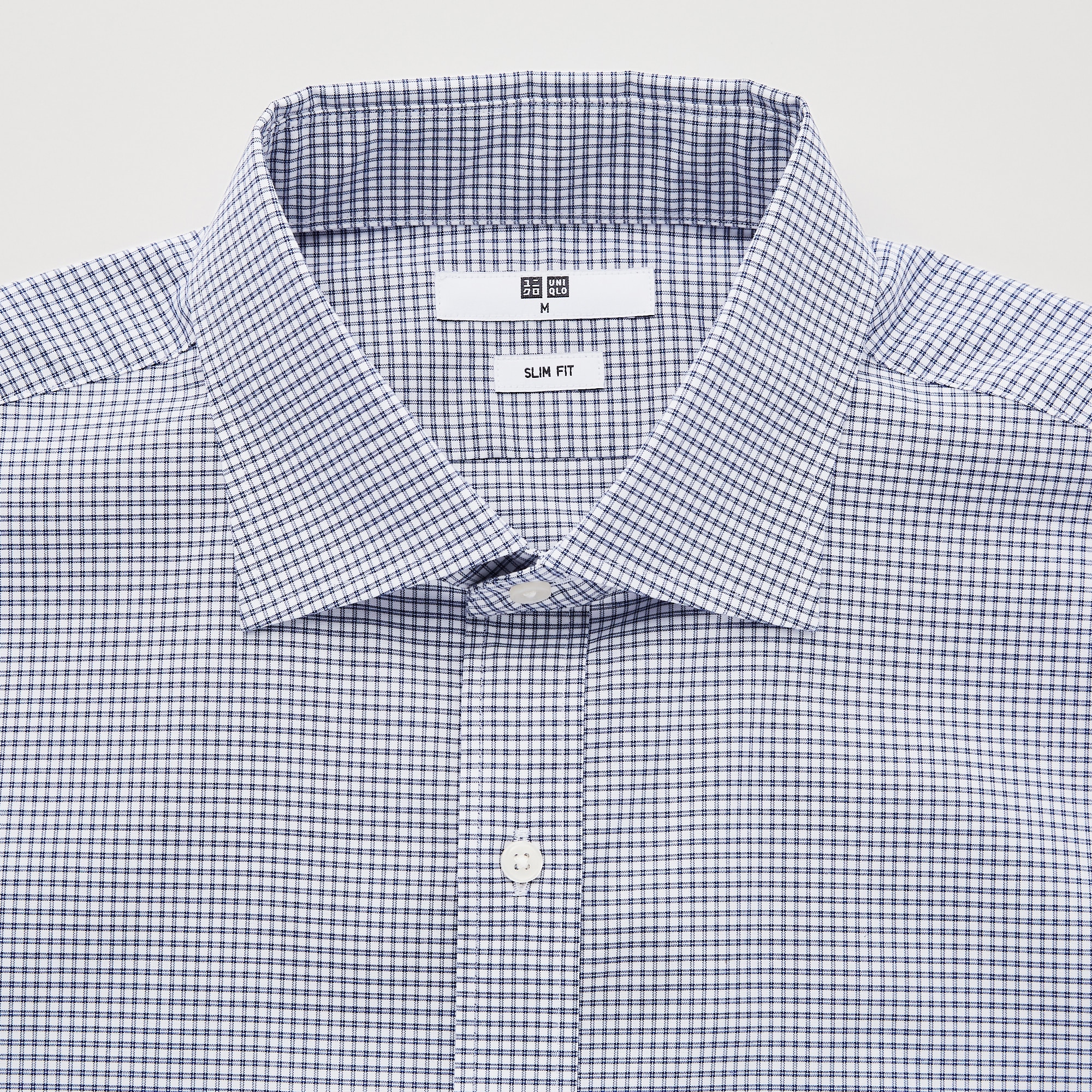 EASY CARE CHECKED STRETCH SLIM FIT 