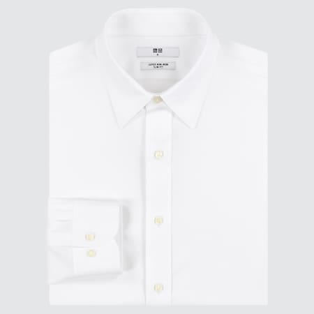Men Super Non-Iron Slim Fit Shirt (Regular Collar)