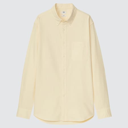 Men Slim Fit Oxford Shirt (Regular Collar)