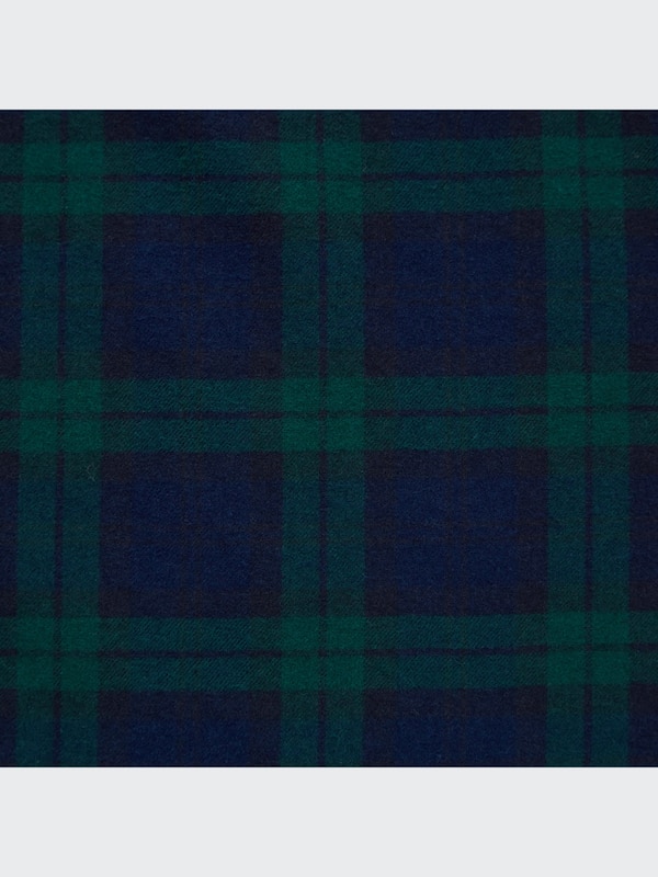 Flannel Plaid Long-Sleeve Shirt