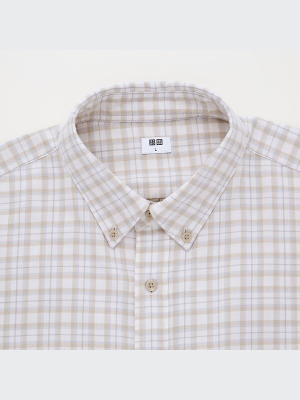 Flannel Plaid Long-Sleeve Shirt