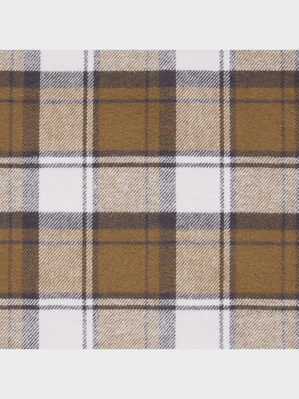 Flannel Plaid Long-Sleeve Shirt
