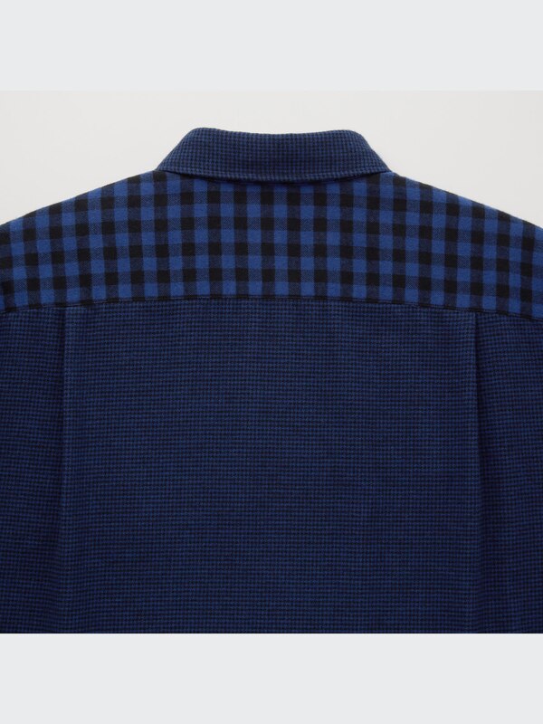 Flannel Plaid Long-Sleeve Shirt