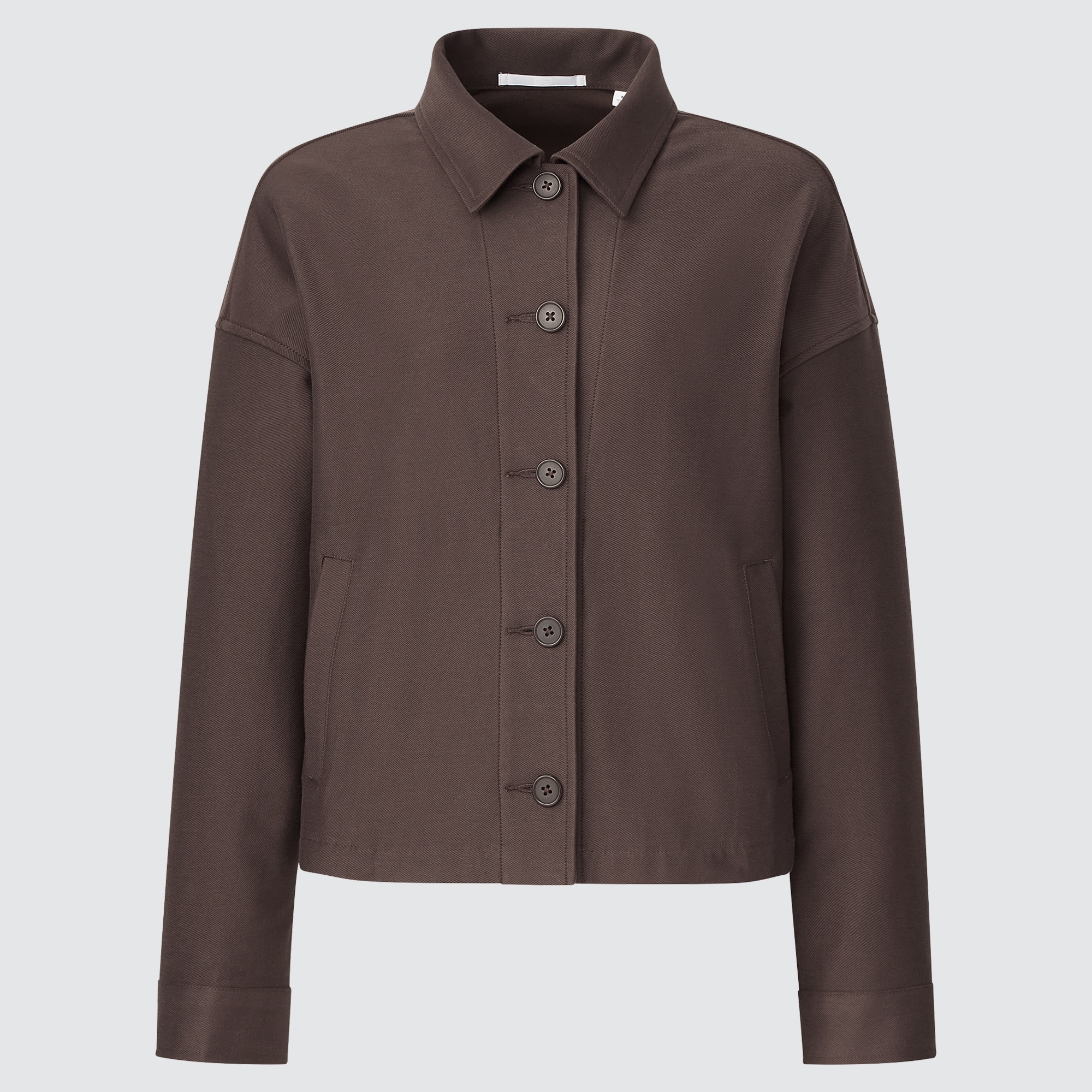 jersey relaxed jacket