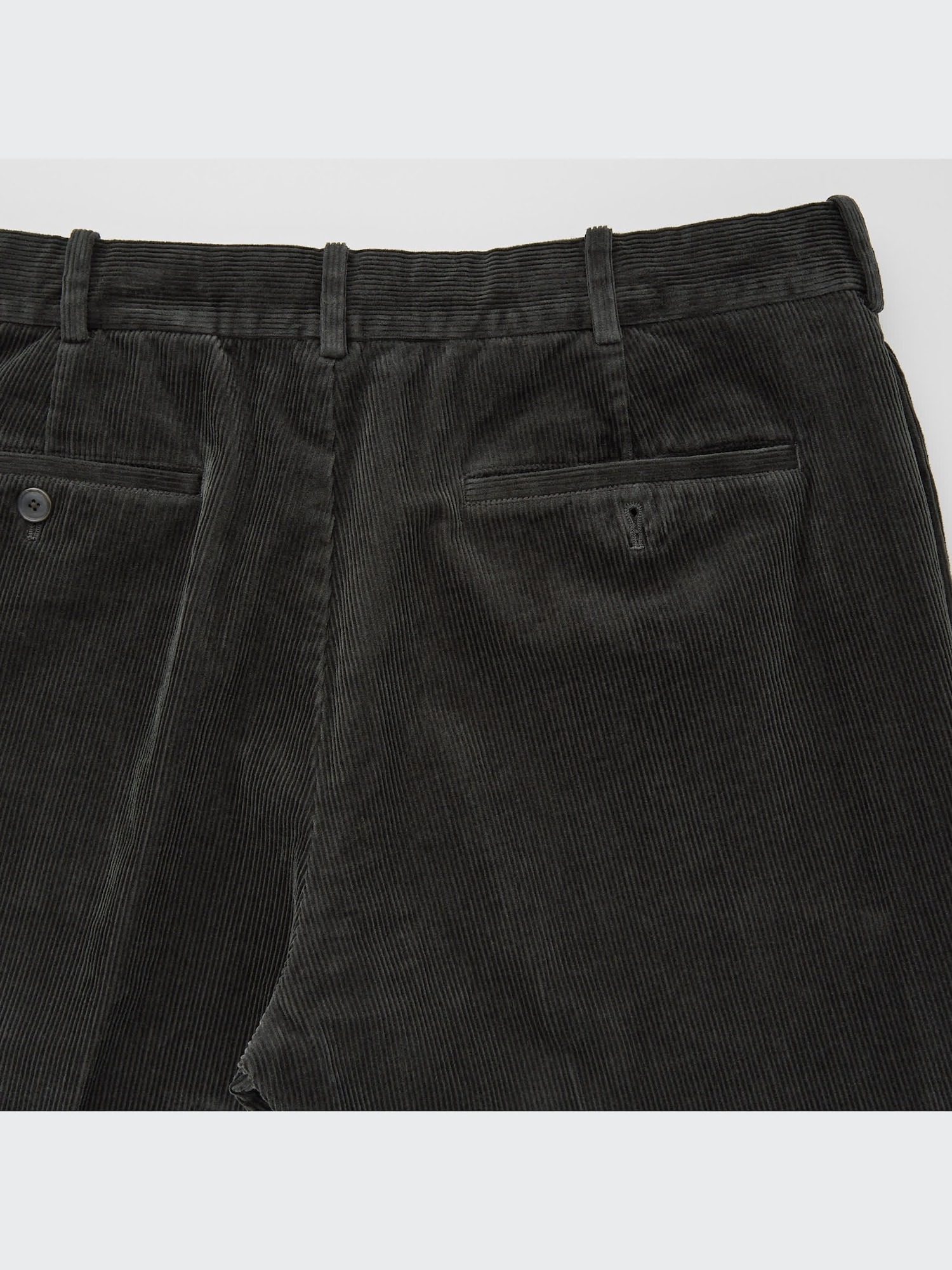 【2plan】Uni corduroy pintuck pants Corduroy Pintuck Long Wide Pants (2 colors) - INTHECLOSET