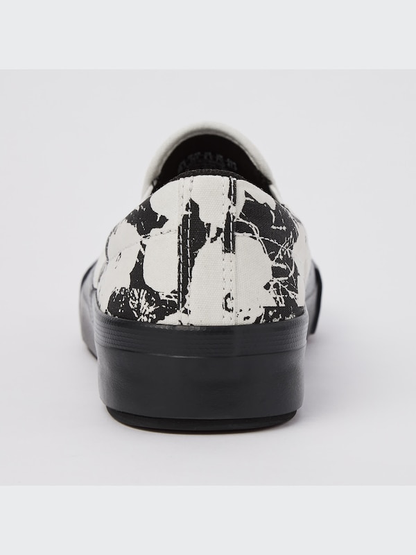 Andy Warhol Cotton Canvas Slip-On Shoes
