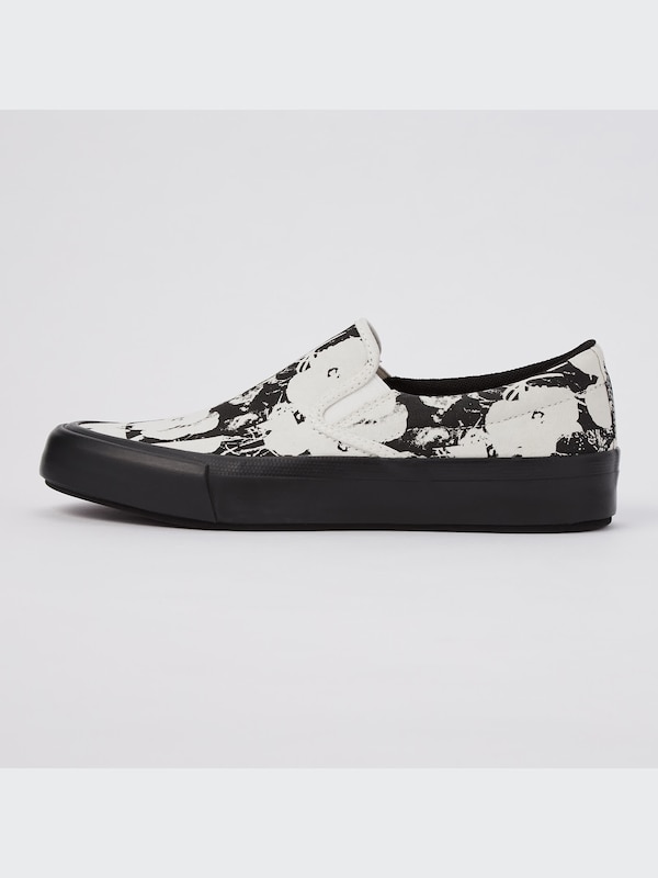 Andy Warhol Cotton Canvas Slip-On Shoes