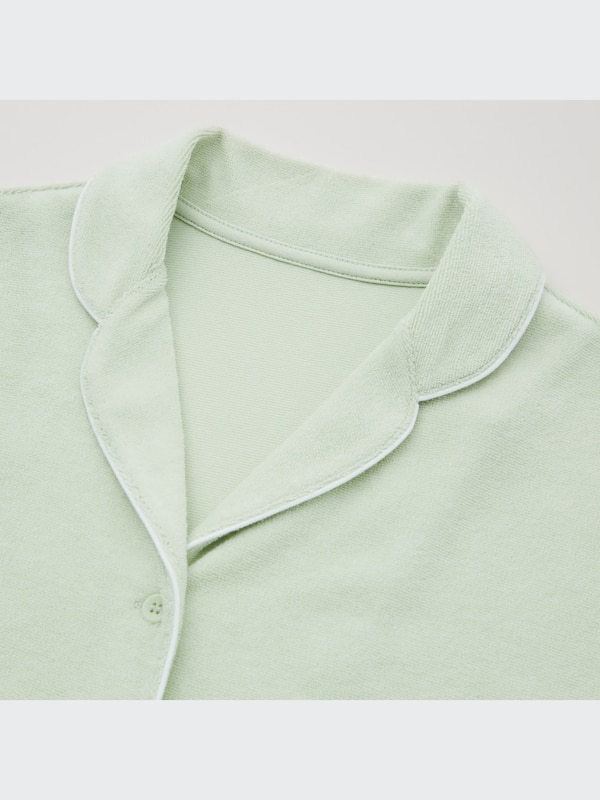 Peanuts AIRism Pile Short-Sleeve Pajamas