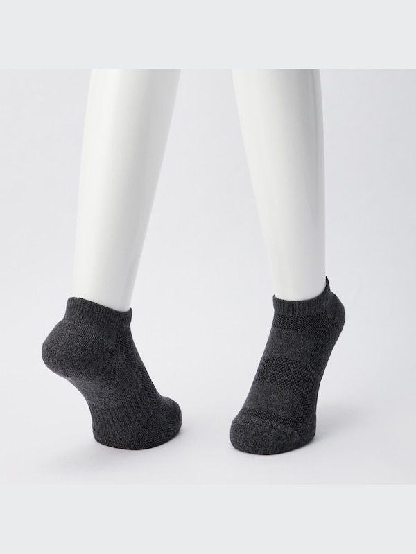 Pile Mesh Short Socks