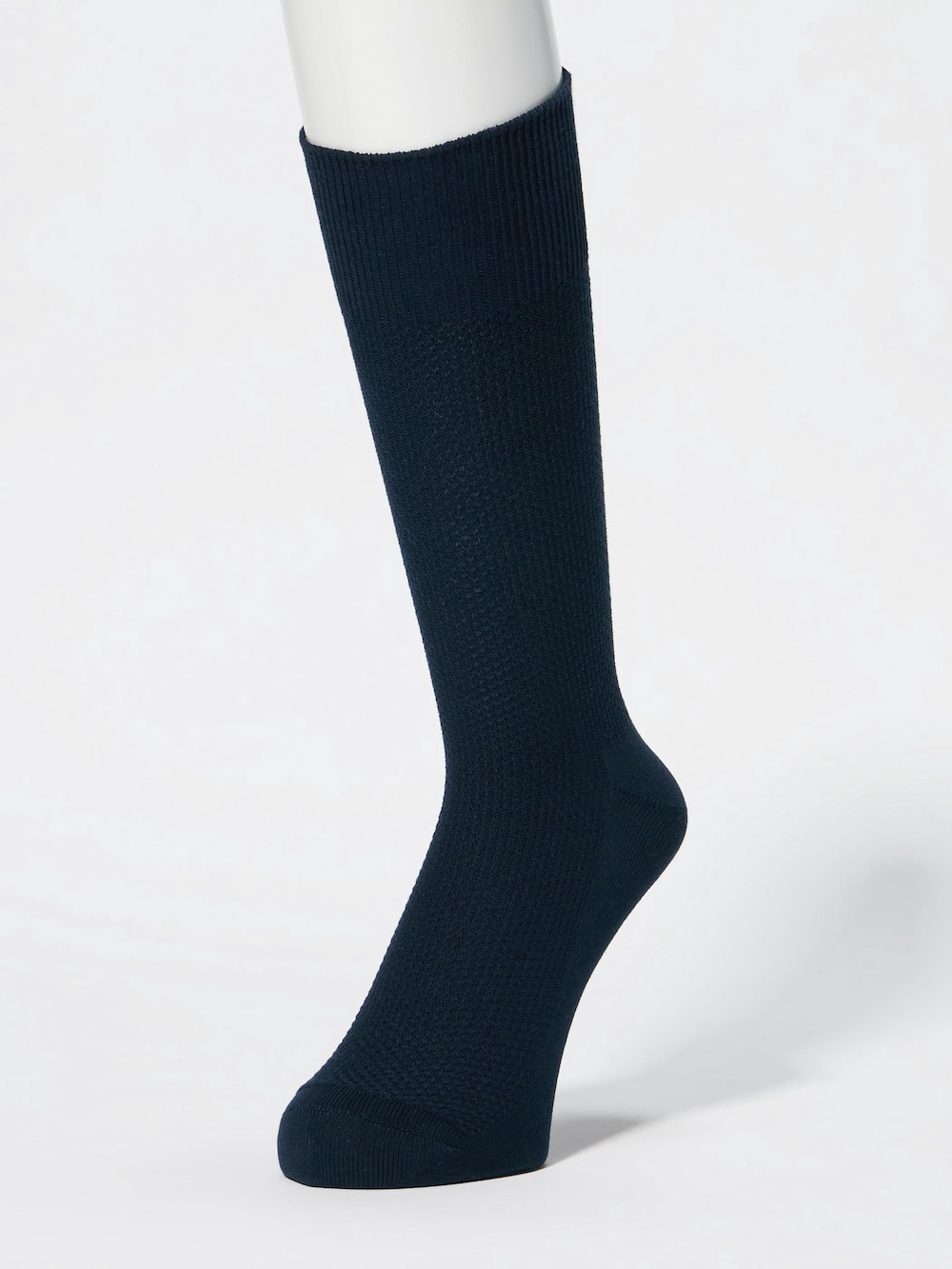 Мужские носки Uniqlo SUPIMA® Cotton Blend Pique Socks — фото 2