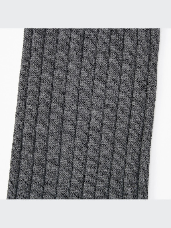 Supima® Cotton Wide-Ribbed Socks