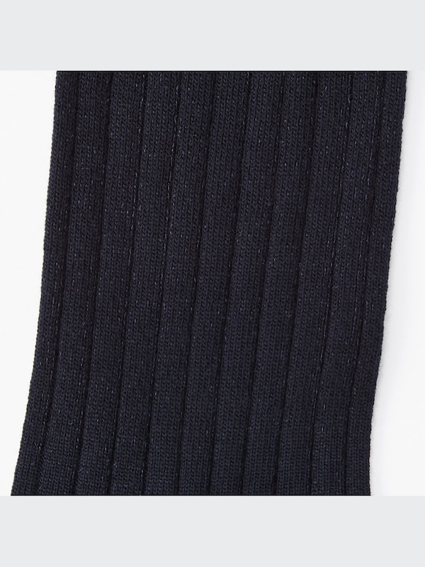 Supima® Cotton Wide-Ribbed Socks