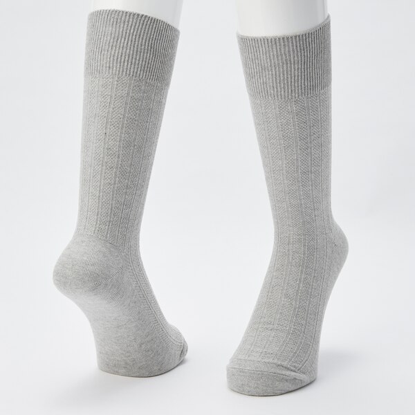 Patterned Ribbed Socks | UNIQLO US