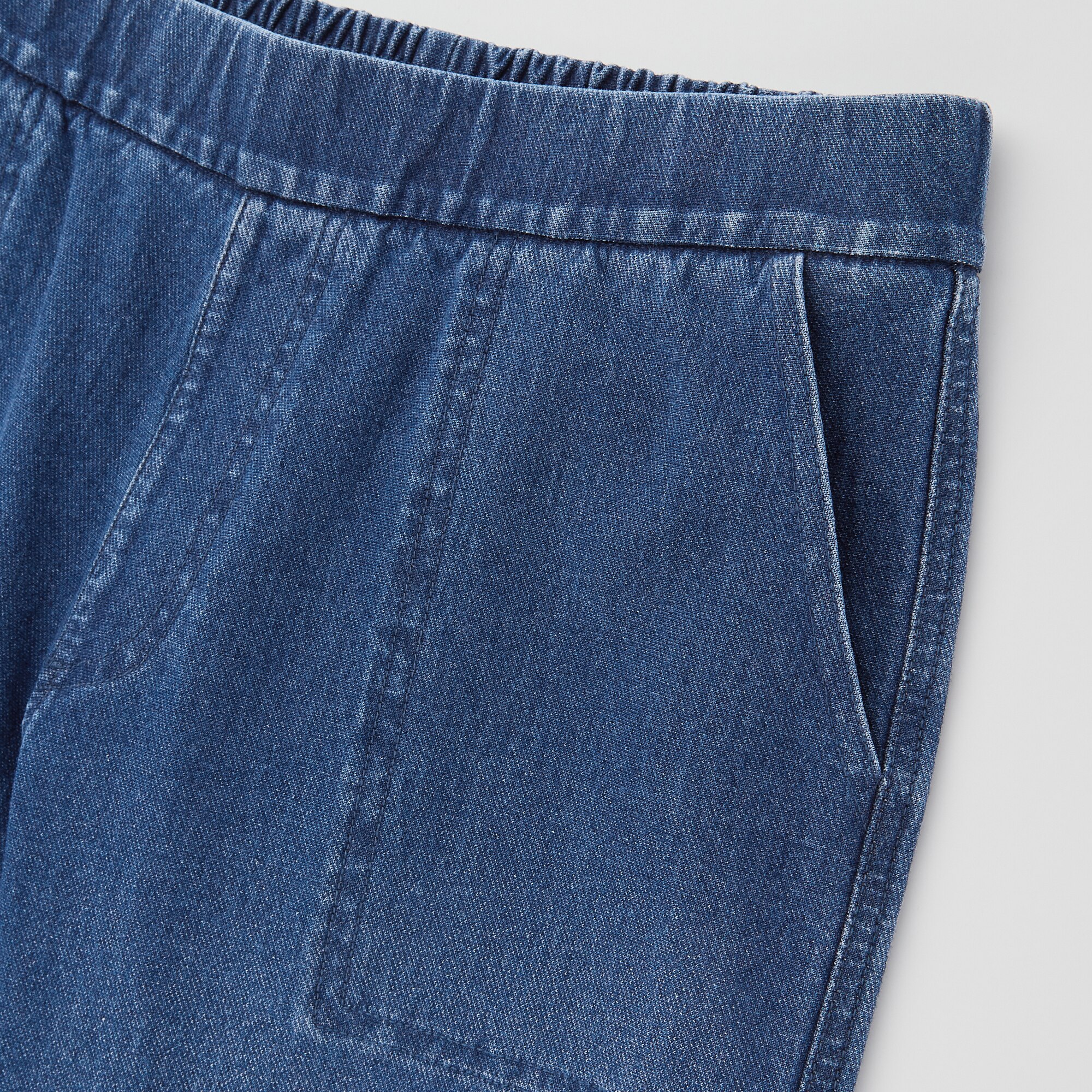 WOMEN'S DENIM JERSEY PANTS | UNIQLO CA