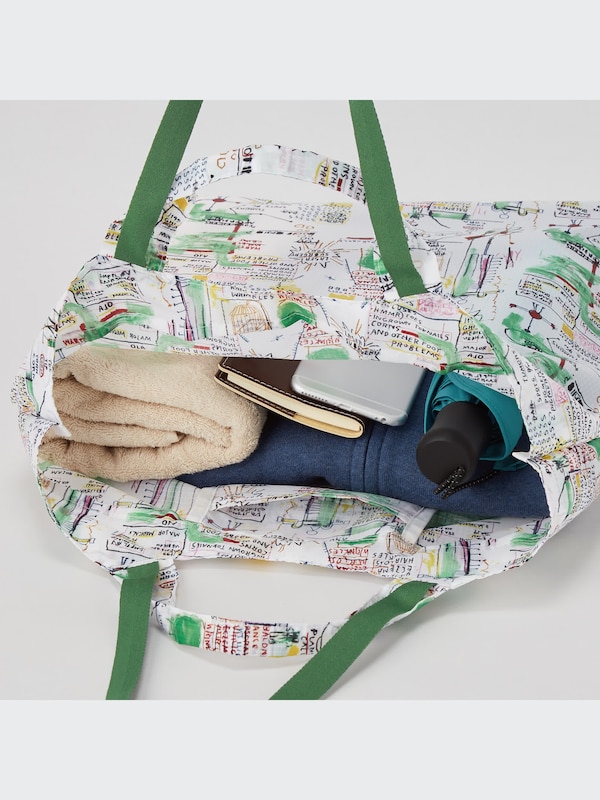 Jean-Michel Basquiat Pocketable Tote Bag