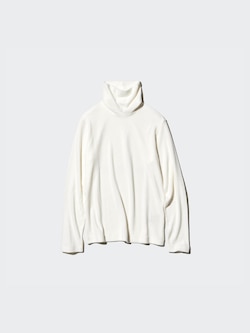 HEATTECH Fleece T-Shirt | Turtleneck