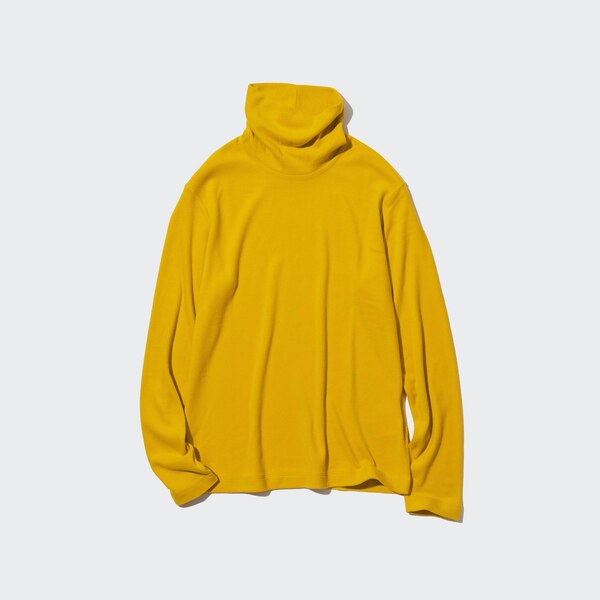 [Warehouse Sale] MYCL  Turtleneck Heating T-shirt - Black