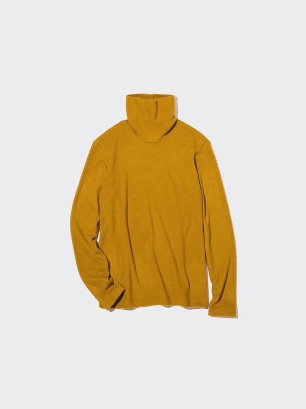 HEATTECH Fleece T-Shirt | Turtleneck
