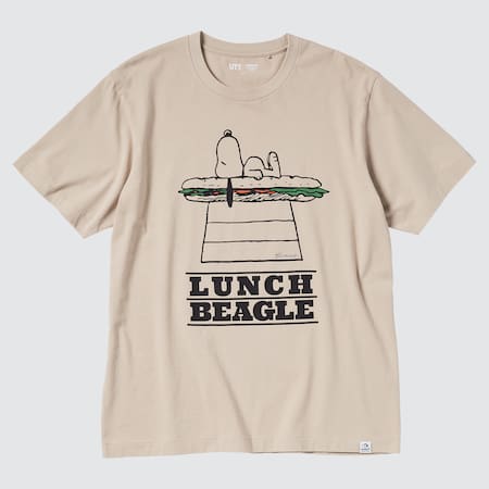 Peanuts UT Bedrucktes T-Shirt