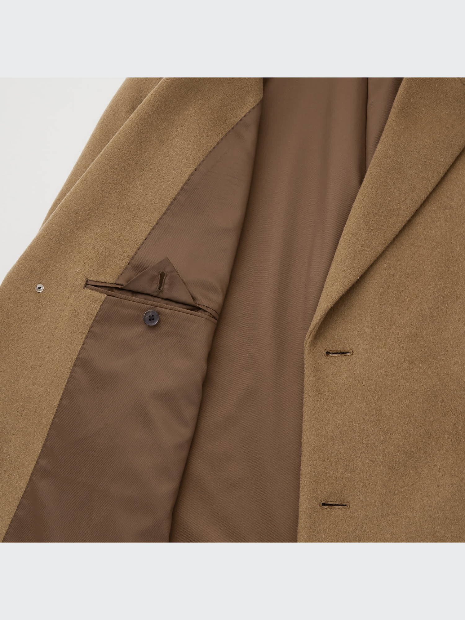 60〜70s WOOL CASHMERE CHESTERFIELD COAT Wool Cashmere Chesterfield Coat | UNIQLO US