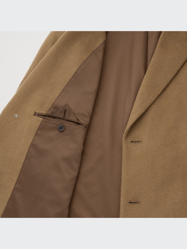 Wool Cashmere Chesterfield Coat