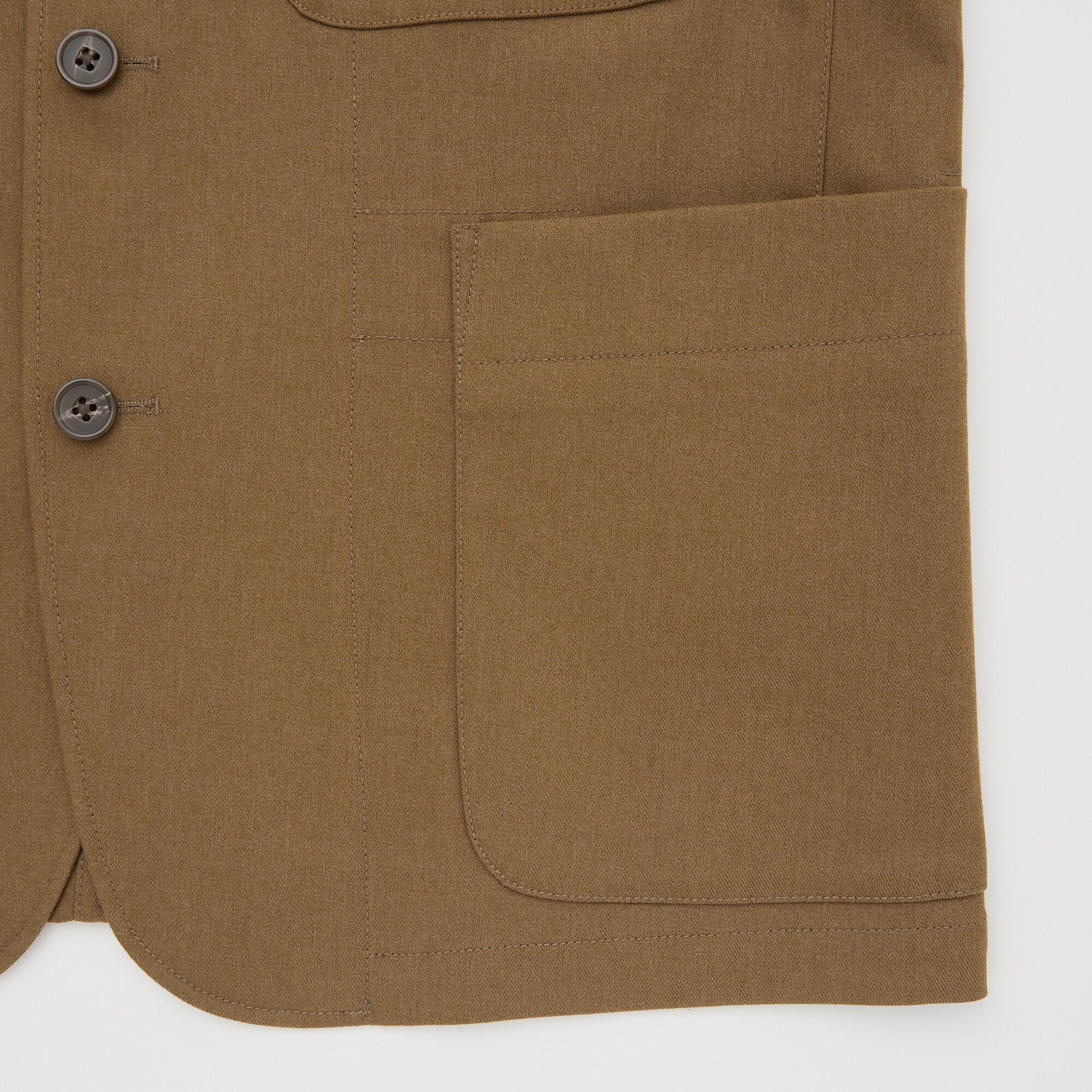 MEN'S UNIQLO U FLANNEL WORK JACKET (SET 