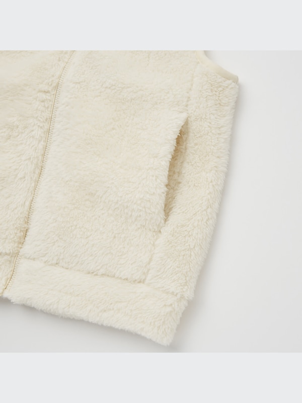 Fluffy Yarn Fleece Vest