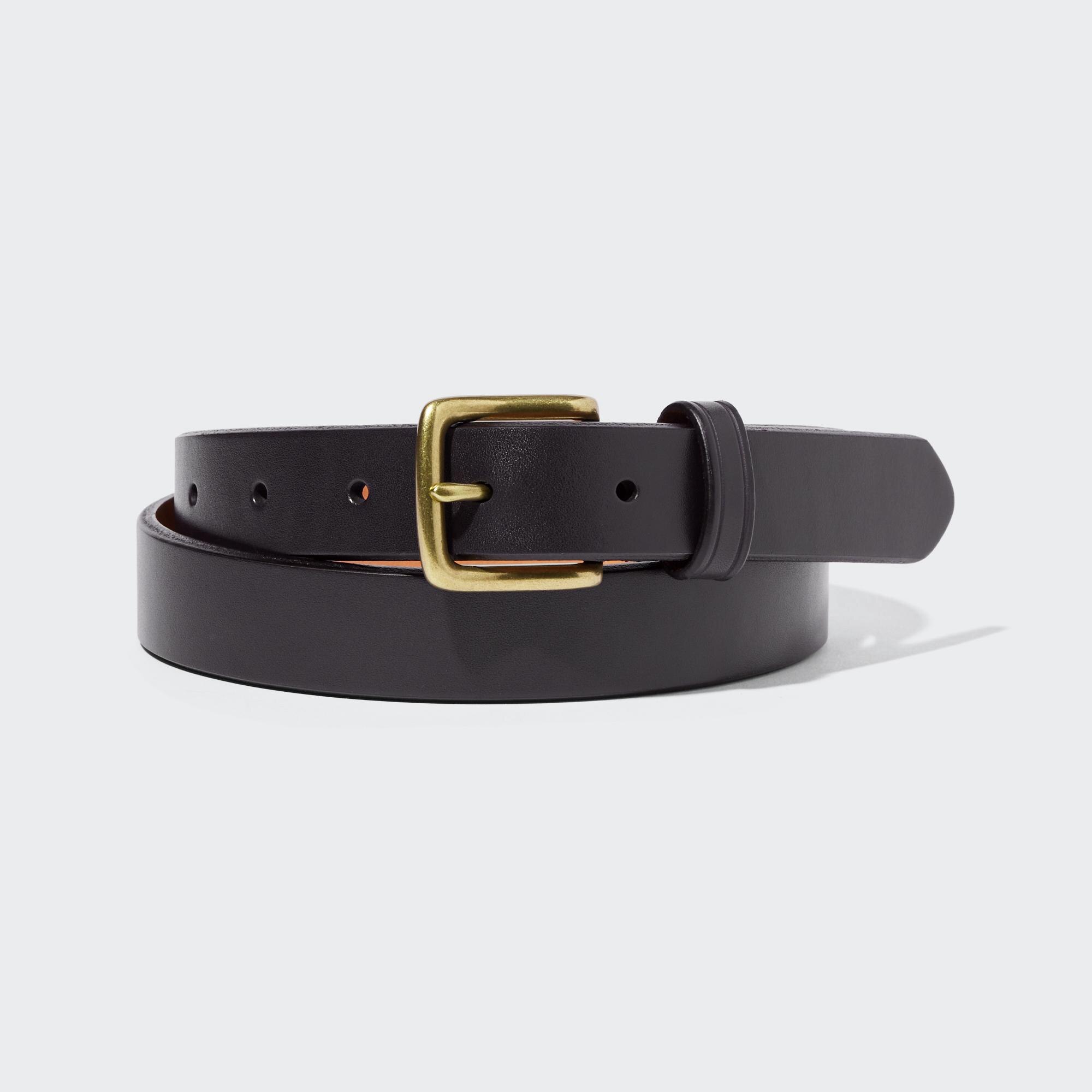 italian saddle leather belt uniqlo