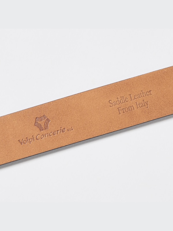 Italian Leather Saddle Belt