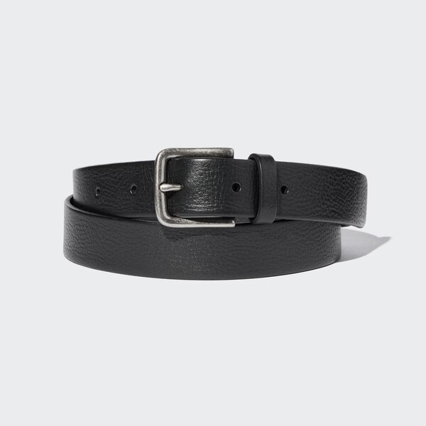 Vintage Italian Leather Narrow Belt
