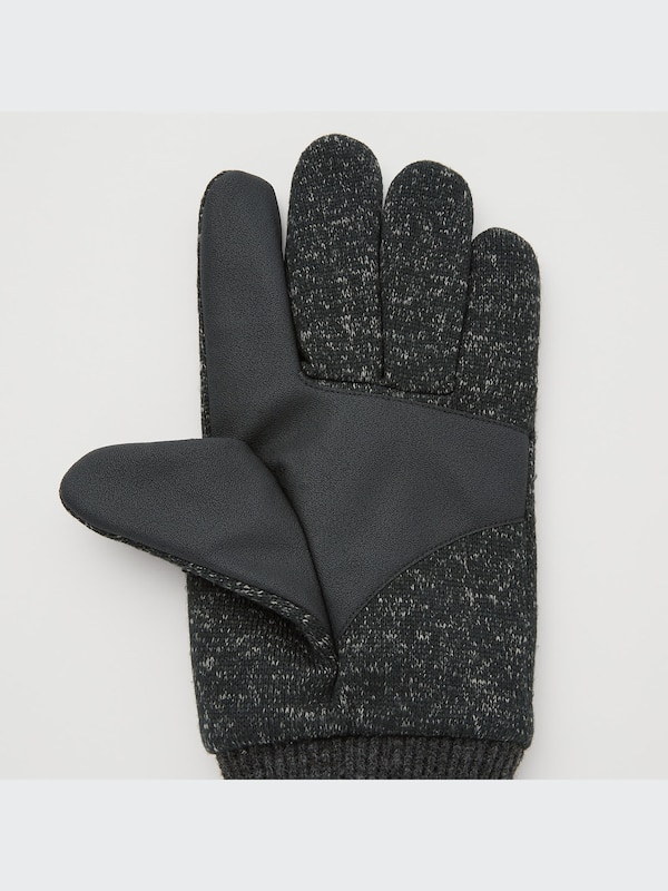 HEATTECH-Lined Knitted Fleece Gloves