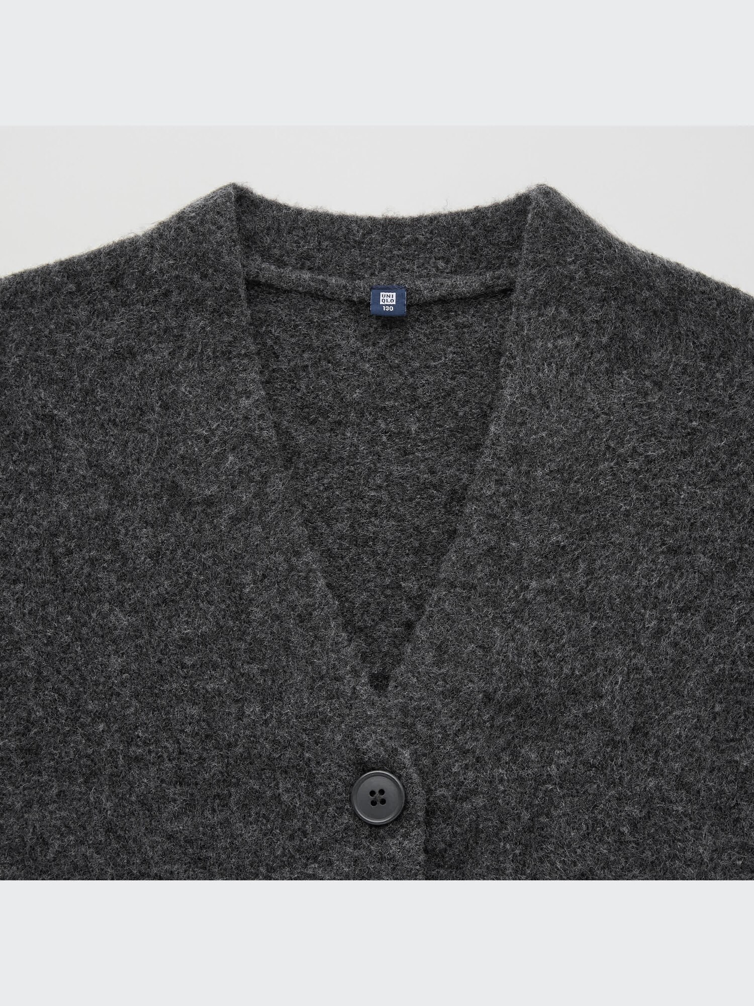 FOXEY 45271 Souffle Cardigan ダークネイビー Souffle Yarn V-Neck Long Cardigan | UNIQLO US