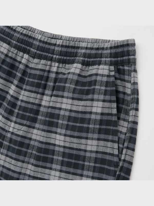 Stretch Flannel Easy Ankle Pants