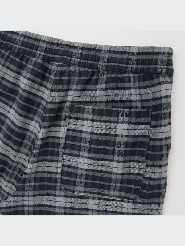 Stretch Flannel Easy Ankle Pants