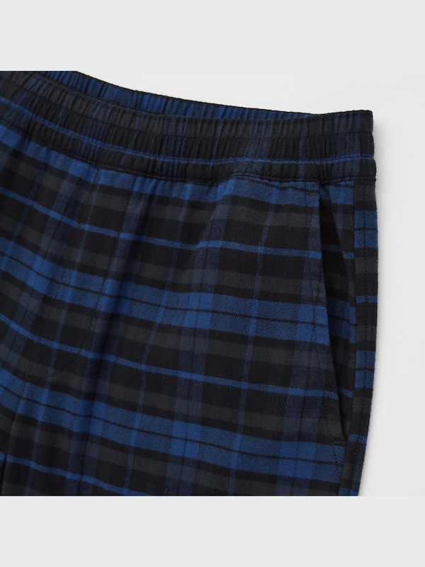 Stretch Flannel Easy Ankle Pants