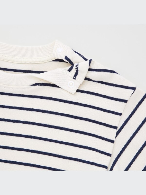 Soft Stretch Crew Neck Long-Sleeve T-Shirt
