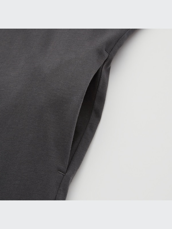 Smooth Cotton Dolman 3/4-Sleeve Dress