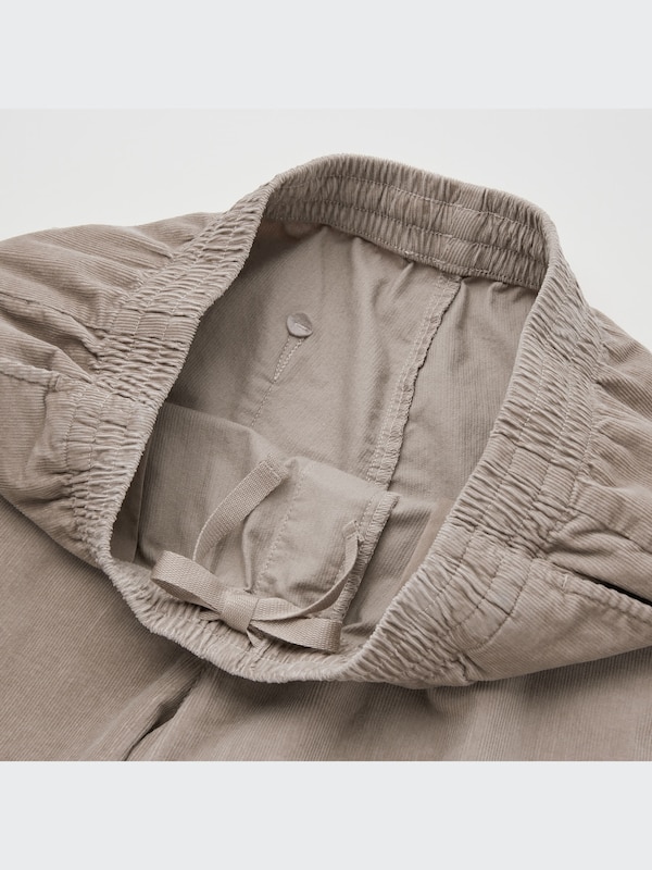 Corduroy Relaxed Ankle Pants