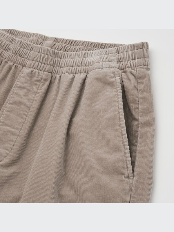 Corduroy Relaxed Ankle Pants