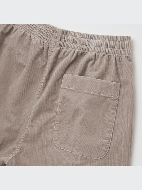 Corduroy Relaxed Ankle Pants