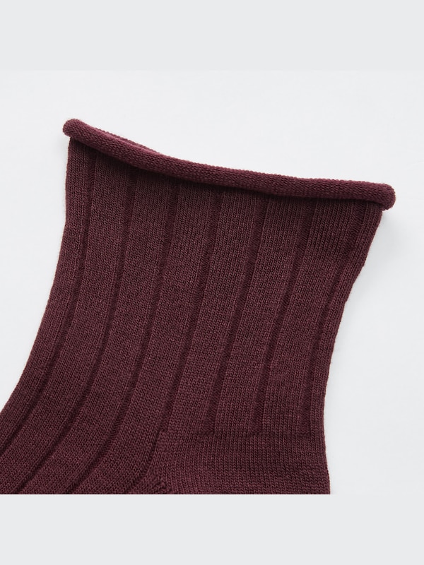 HEATTECH Socks Crew Toproll Socks (2 Pairs)
