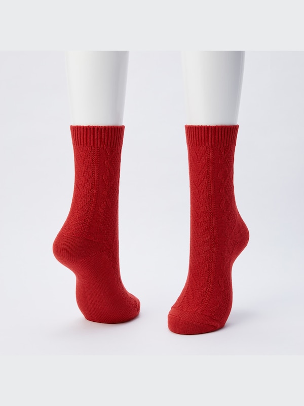 HEATTECH Socks 2 Pack (Cable)