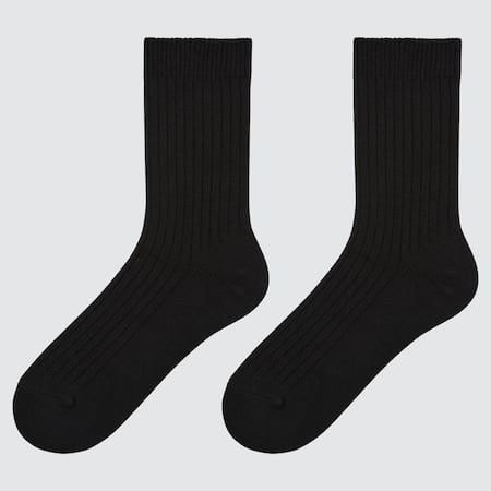 Damen Gerippte HEATTECH Socken (2 Paar)