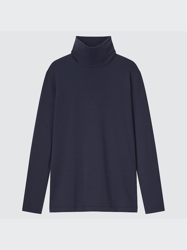 HEATTECH Cotton Turtleneck Long-Sleeve T-Shirt (Extra Warm) (2021 Edition)
