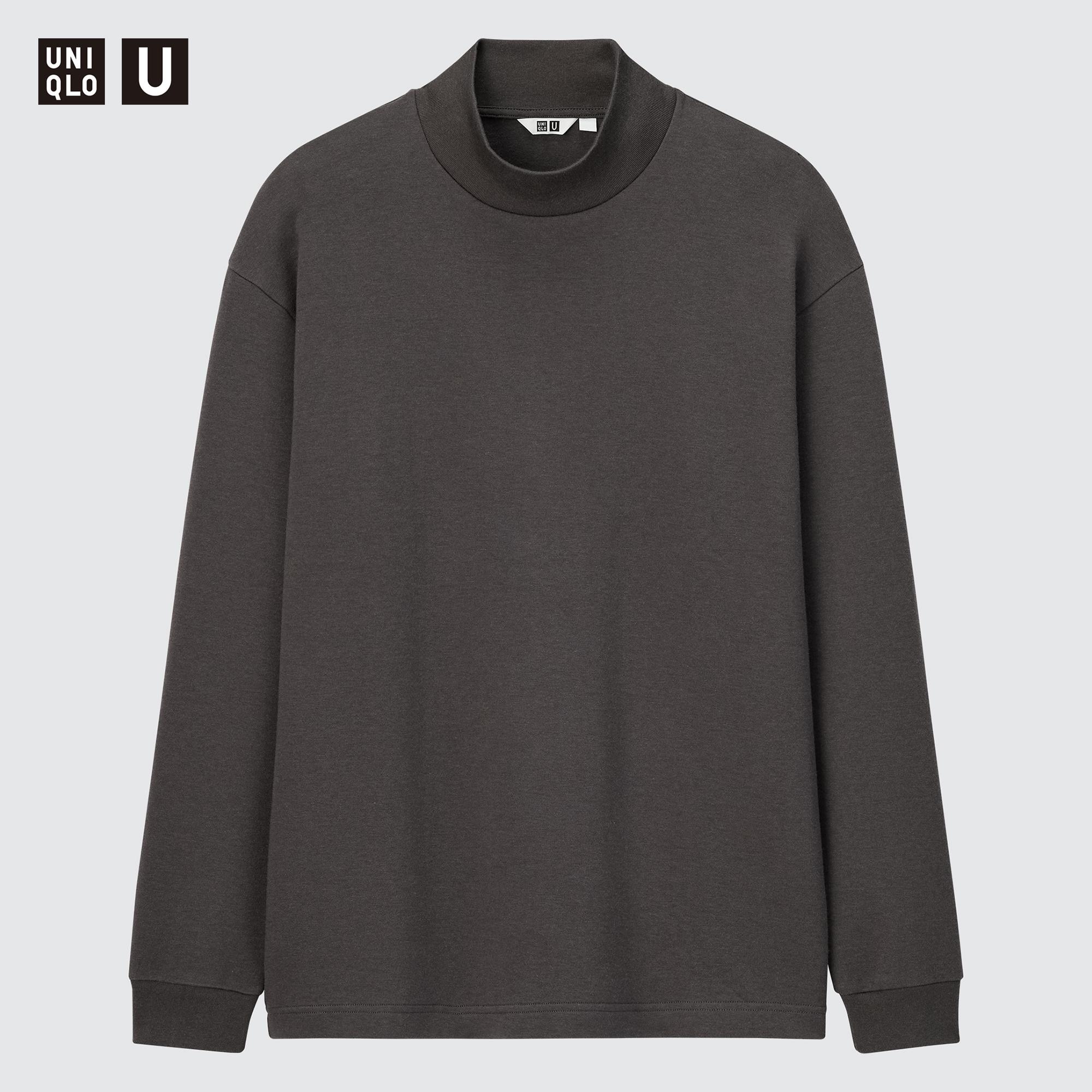 U Mock Neck Long-Sleeve Pullover | UNIQLO US