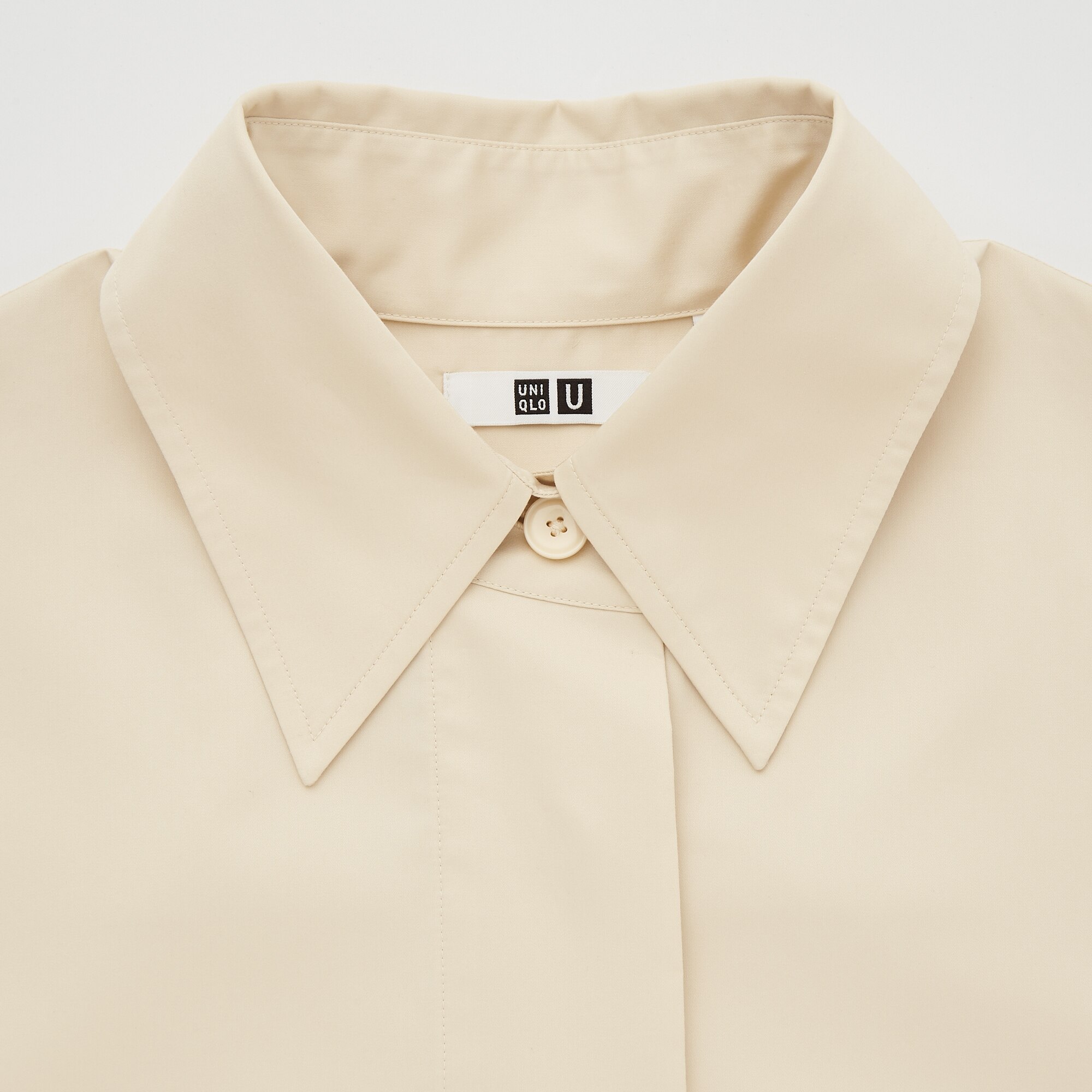 WOMEN'S UNIQLO U COTTON SATIN LONG 